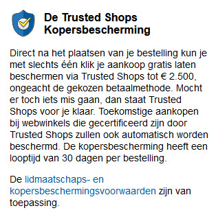 Trusted Shops "Kopersbescherming"