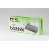 Brother PC70 ruban transfert thermique + cassette noir (Original) 144 pag Encres et toners