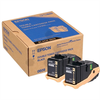 Epson S050609 toner noir pack de 2 (Original) Encres et toners