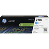 HP 220A (W2201A) toner cyan (Original) 1800 pag Encres et toners