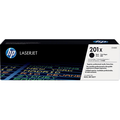 HP 201X (CF400X) toner noir haute volume (Original) 2800 pages Encres et toners
