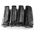 Compatible HP 125A PromoPack: Set: CB540A, CB541A, CB542A, CB543A: 1x4 couleurs CMYK (Compatible) Encres et toners