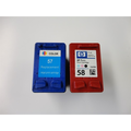 PromoPack: Compatible HP 57 couleur + HP 58 photo (Compatible) Encres et toners