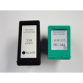 PromoPack: Compatible HP 339 noir + HP 344 couleur (Compatible) Encres et toners