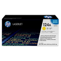 HP 124A (Q6002A) toner jaune (Original) 2000 pages Encres et toners