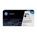 HP 501A (Q6470A) toner noir (Original) 6000 pages Encres et toners