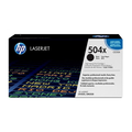 HP 504X (CE250X) toner noir haute volume (Original) 10500 pages Encres et toners