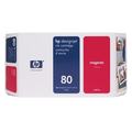 HP 80 (C4874A) cartouche d'encre magenta (Original) 192 ml Encres et toners