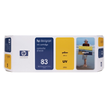 HP 83 (C4943A) UV cartouche d'encre jaune (Original) 706 ml Encres et toners