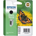 Epson T015 cartouche d'encre noir (Original) 16,5 ml 350 pages Encres et toners