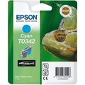 Epson T0342 cartouche d'encre cyan (Original) 17,5 ml 440 pages Encres et toners