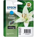 Epson T0592 cartouche d'encre cyan (Original) 13,9 ml Encres et toners