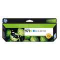 HP 971XL (CN626AE) cartouche d'encre cyan haute volume (Original) 95,2 ml 6600 pages Encres et toners