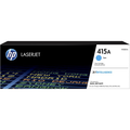 HP 415A (W2031A) toner cyan (Original) Encres et toners