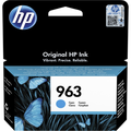 HP 963 (3JA23AE) cartouche d'encre cyan (Original) Encres et toners