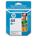 HP 44 (51644CE) cartouche d'encre cyan (Original) Encres et toners