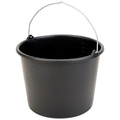Emmer 12 liter, zwart Hygiene