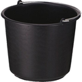 Emmer 12 liter, zwart Hygiene