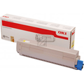 OKI 45862837 toner jaune (Original) MC853/MC873 7300 pages Encres et toners