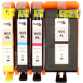 Compatible HP 903XL PromoPack: Set: 1x4 couleurs CMYK (Compatible) Encres et toners