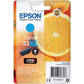Epson 33XL (T3362) cartouche d'encre cyan haute volume (Original) 8,9 ml Encres et toners