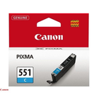 Canon CLI551C inktpatroon cyaan (Origineel) 7,1 ml 332 pag Inkten en toners