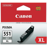 Canon CLI551GY XL inktpatroon grijs, hoge capaciteit (Origineel) 11,5 ml 3350 pag Inkten en toners