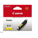Canon CLI551Y inktpatroon geel (Origineel) 7,1 ml 344 pag Inkten en toners