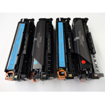 Compatible HP 305X/305A PromoPack: Set: CE410X, CE411A, CE412A, CE413A: 1x4 kleuren CMYK (Huismerk) Inkten en toners