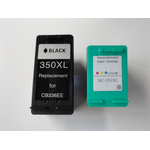 PromoPack: Compatible HP 350XL zwart + HP 351XL kleur (Huismerk) Inkten en toners