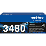 Brother TN3480 zwart hoge capaciteit (Origineel) 8,000 pag Inkten en toners