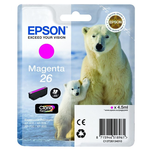 Epson 26 (T2613) inktpatroon magenta (Origineel) 4,7 ml 300 pag Inkten en toners