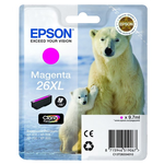 Epson 26XL (T2633) inktpatroon magenta, hoge capaciteit (Origineel) 10 ml 700 pag Inkten en toners