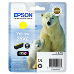 Epson 26XL (T2634) inktpatroon geel, hoge capaciteit (Origineel) 10 ml 700 pag Inkten en toners
