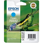 Epson T0332 inktpatroon cyaan (Origineel) 17,5 ml 440 pag Inkten en toners