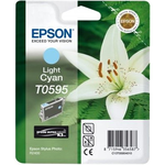 Epson T0595 inktpatroon licht cyaan (Origineel) 13,9 ml Inkten en toners