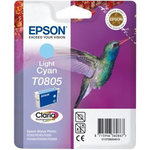 Epson T0805 inktpatroon licht cyaan (Origineel) 7,8 ml 350 pag Inkten en toners