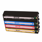 Compatible HP 981A PromoPack: Set: 1x4 kleuren CMYK (Huismerk) Inkten en toners