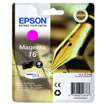 Epson 16 (T1623) cartouche d'encre magenta (Original) 3,4 ml 165 pag Encres et toners