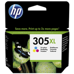 HP 305XL (3YM63AE) cartouche d'encre couleur haute volume (Original) Encres et toners
