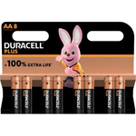 Duracell batterij Plus 100% AA, blister van 8 stuks Batterijen en zaklampen