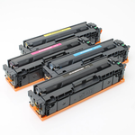 Compatible HP 203A PromoPack: Set: CF540A, CF541A, CF542A, CF543A: 1x4 couleurs CMYK (Marque Distributeur) Encres et toners