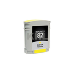 Compatible HP 82 (C4913A) inktpatroon geel (Huismerk) 73,9 ml Inkten en toners