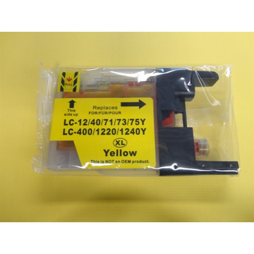 Brother LC1240Y inktpatroon geel (Huismerk) 11 ml Inkten en toners