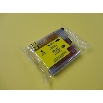 Brother LC985Y XL cartouche d'encre jaune haute volume (Compatible) 19 ml Encres et toners