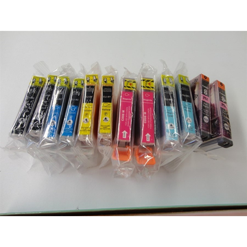 Canon CLI8 Stunt2Print Double Pack: 2x6 couleurs CMYK (Compatible) Encres et toners