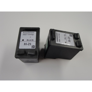 Compatible HP DuoPack: 2x HP 21 XL inktpatroon zwart (Huismerk) 24 ml x 2 Inkten en toners