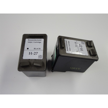 Compatible HP DuoPack: 2x Compatible HP 27 cartouche d'encre noir (Compatible) Encres et toners
