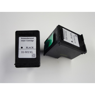 Compatible HP DuoPack: 2x HP 901XL inktpatroon zwart (Huismerk) Inkten en toners