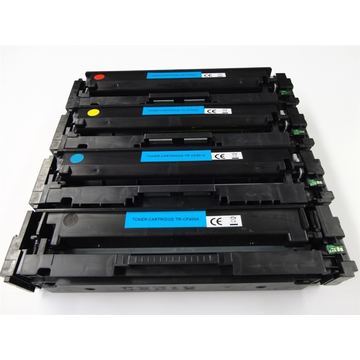 Compatible HP 201A PromoPack: Set: CF400A, CF401A, CF402A, CF403A: 1x4 kleuren CMYK (Huismerk) Inkten en toners